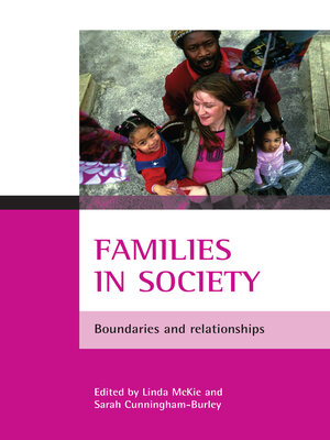 cover image of Families in society
